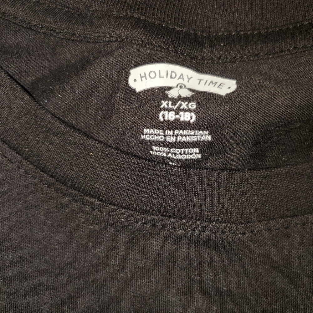 Holiday Time Women's Capped Sleeve T-shirt - Picture 4 of 4